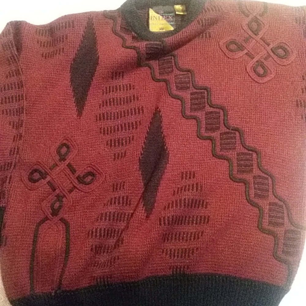 International index acrylic heavy sweatshirt size medium shoulder down25ptop22"